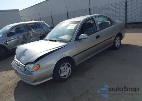 2000 Kia Sephia Ls/Ls W/Power Pkg from USA, damaged, VIN KNAFB1212Y5875236